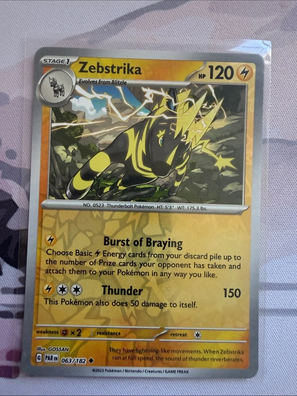 Blitzle & Zebstrika Evolution Line Pokémon Card Lot | Reverse Holo ✨5/$25✨